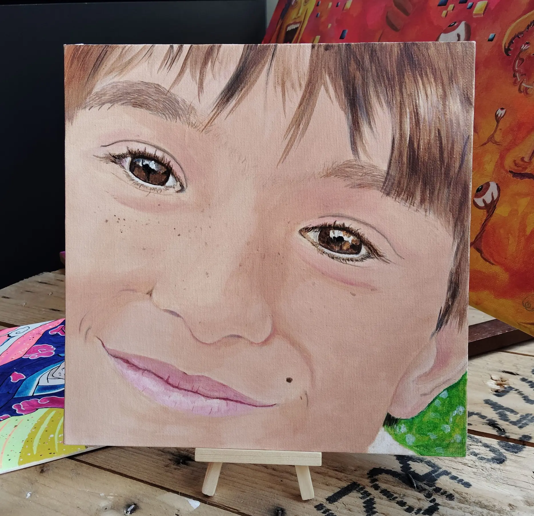 Innocence Portrait d'un enfant avec focus sur le regard