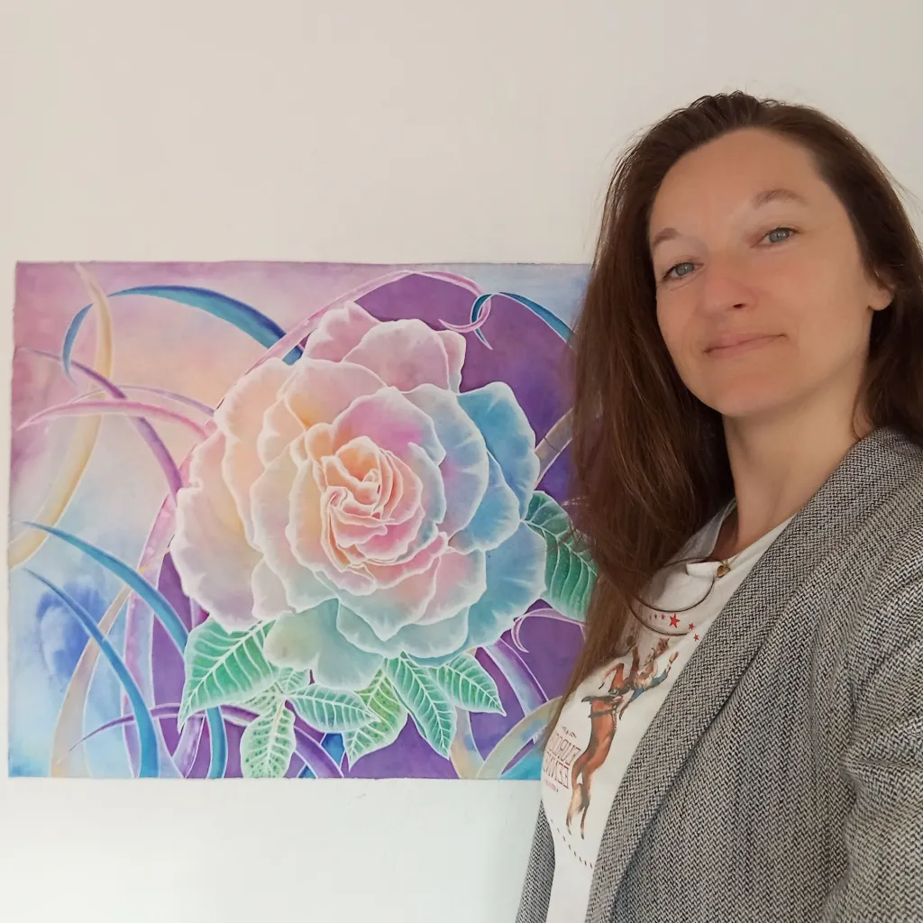 The Rainbow Rose